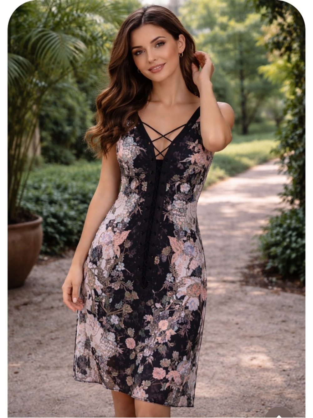 Floral Sleeveless Dress